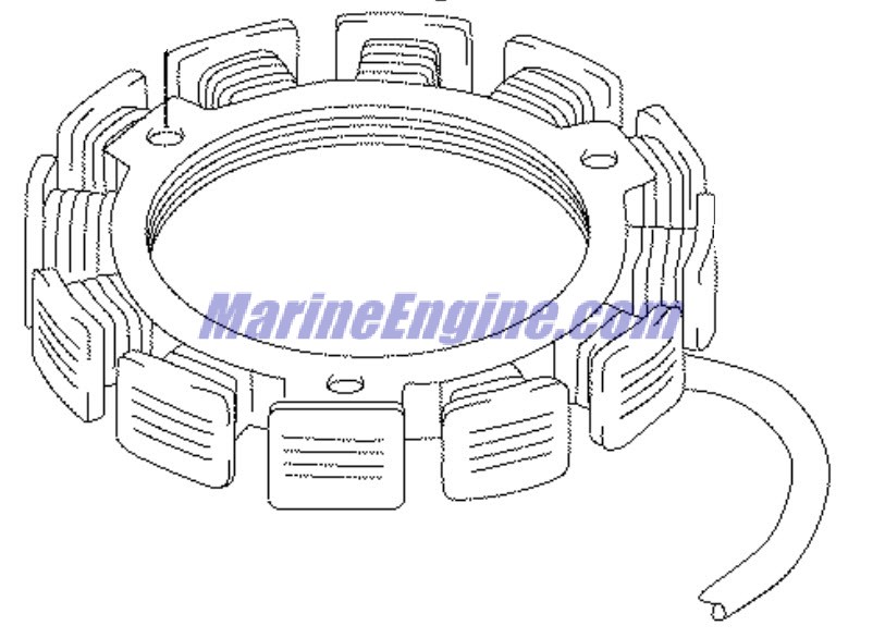 Evinrude Johnson OMC 5034653 - Lighting Coil