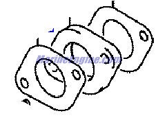 Evinrude Johnson OMC 5034663 - Carburetor Gasket