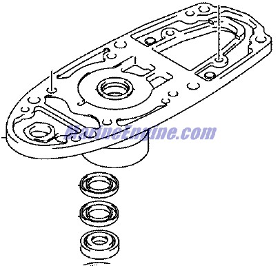 Evinrude Johnson OMC 5034671 - Drive Shaft Bearing Housing