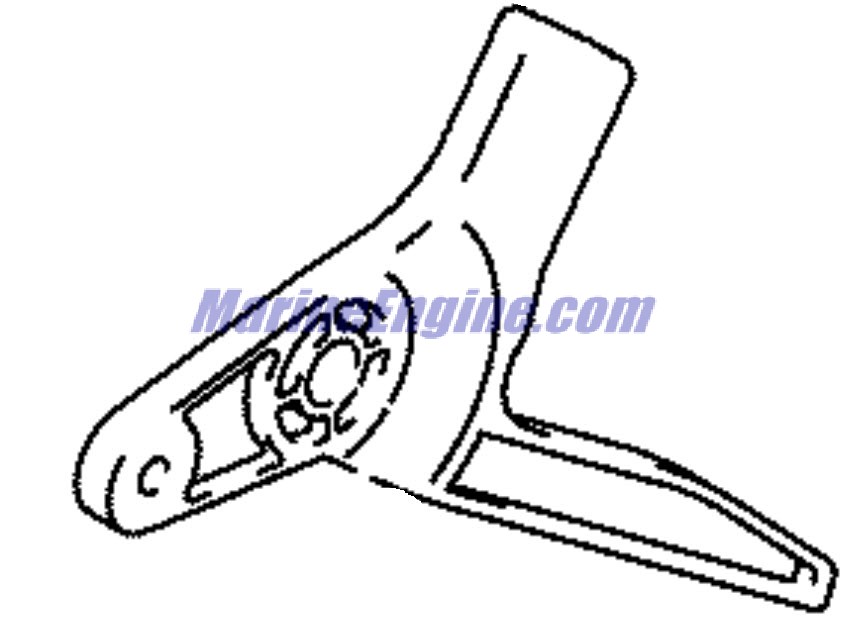 Evinrude Johnson OMC 5034673 - Throttle Cam