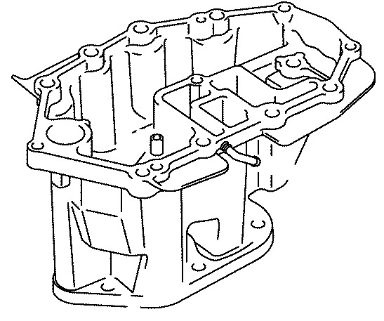 Evinrude Johnson OMC 5034675 - Oil Pan
