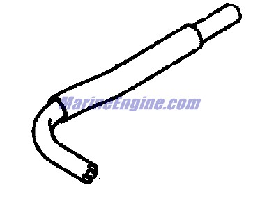 Evinrude Johnson OMC 5034677 - Water Hose Indict