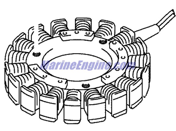 Evinrude Johnson OMC 5034679 - Battery Charge Coil