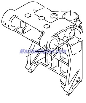 Evinrude Johnson OMC 5034691 - Swivel Bracket
