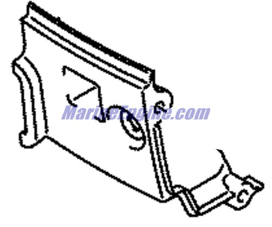 Evinrude Johnson OMC 5034715 - Front Panel