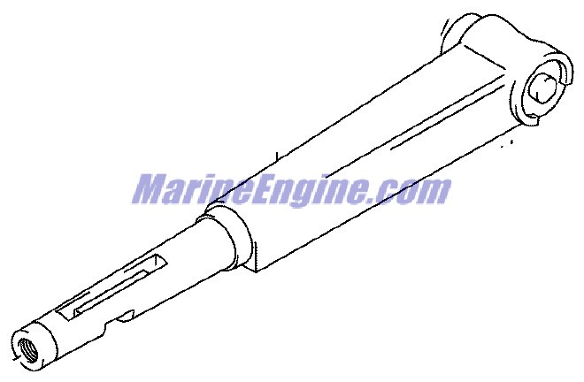 Evinrude Johnson OMC 5034725 - Tiller Handle