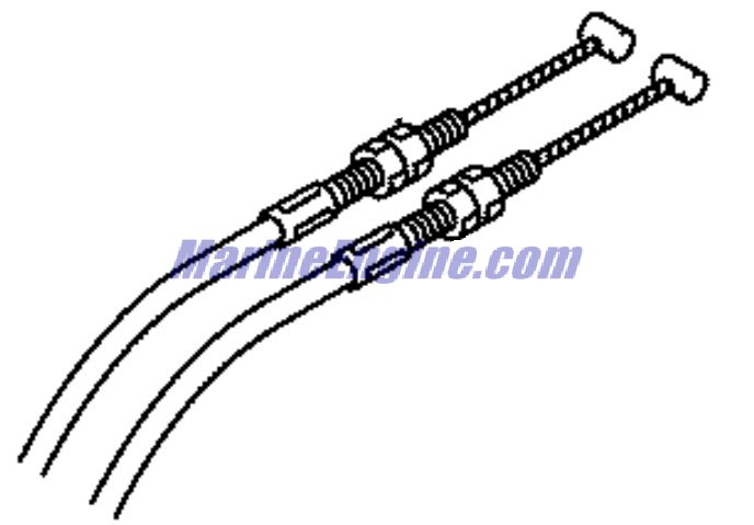 Evinrude Johnson OMC 5034726 - Tiller Handle Cover