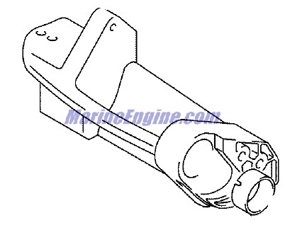 Evinrude Johnson OMC 5034727 - Bracket, Tiller Handle