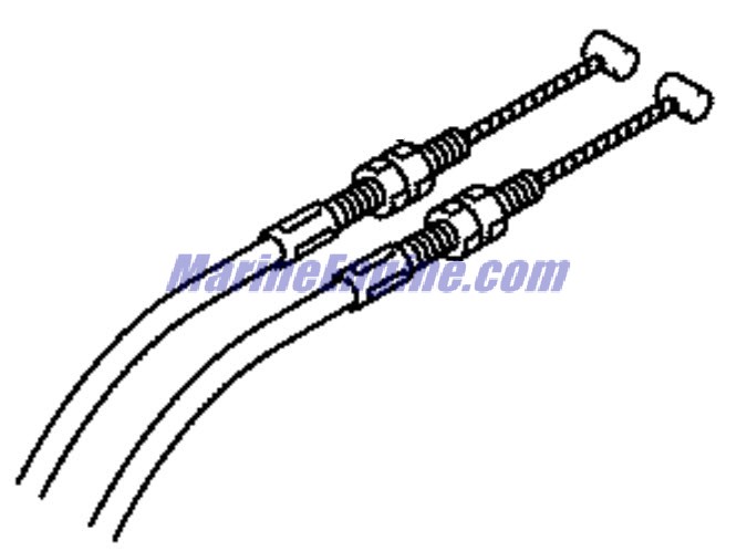 Evinrude Johnson OMC 5034728 - Throttle Cable
