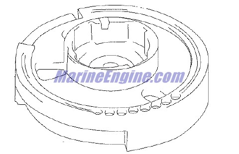 Evinrude Johnson OMC 5034736 - Flywheel, Magneto