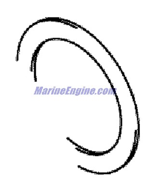 Evinrude Johnson OMC 5034800 - Shim, 60X66X0.45