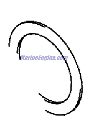 Evinrude Johnson OMC 5034809 - Shim, 60X66X0.90
