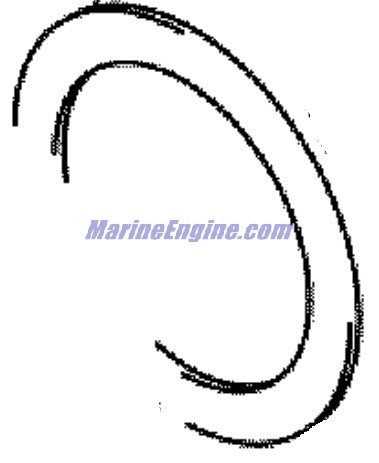 Evinrude Johnson OMC 5034813 - Shim, 75X100X1.00