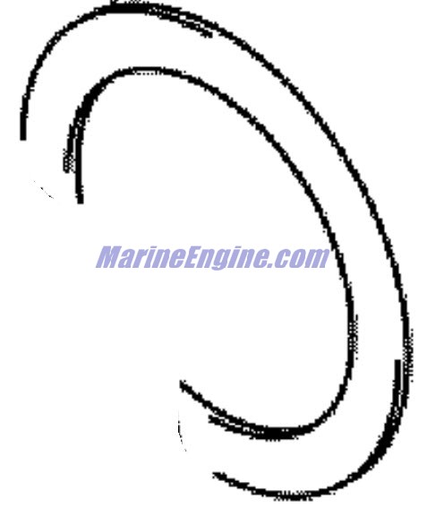 Evinrude Johnson OMC 5034819 - Shim, 75X100X0.50