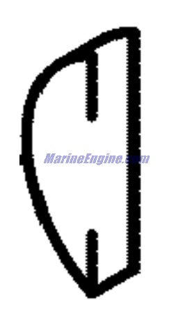 Evinrude Johnson OMC 5034842 - Impeller Key