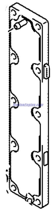 Evinrude Johnson OMC 5034868 - Water Jacket Plate