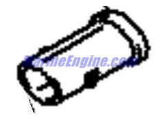 Evinrude Johnson OMC 5034877 - Exhaust Pipe Relief