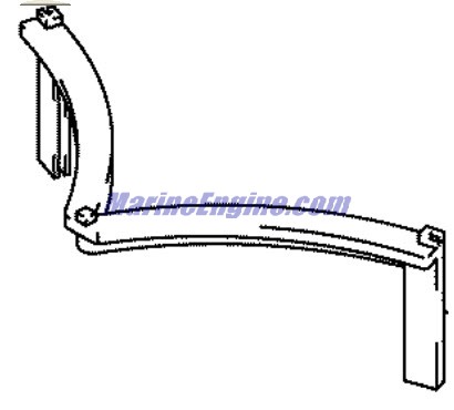 Evinrude Johnson OMC 5034882 - Flap, Ring Gear Cov