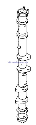 Evinrude Johnson OMC 5034904 - Exhaust CamShaft Port