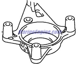 Evinrude Johnson OMC 5034906 - Holder, Driven Gear