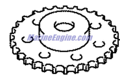 Evinrude Johnson OMC 5034907 - Sprocket