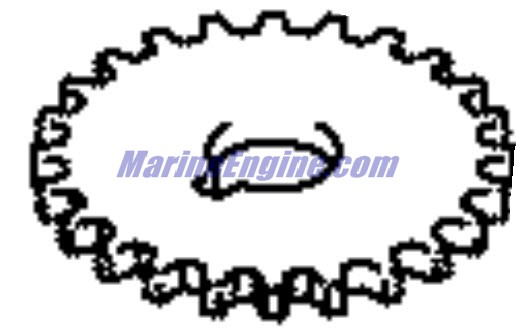 Evinrude Johnson OMC 5034908 - Sprocket