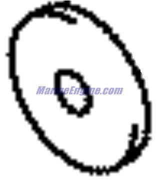 Evinrude Johnson OMC 5034952 - Shim, Tappet