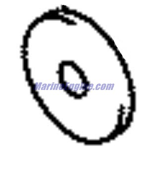 Evinrude Johnson OMC 5034954 - Shim, Tappet