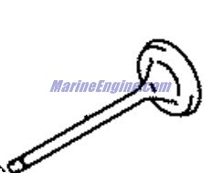 Evinrude Johnson OMC 5034955 - Intake Valve