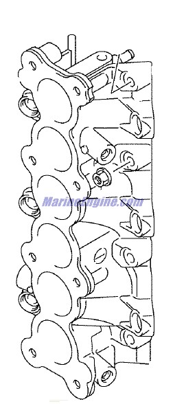 Evinrude Johnson OMC 5034958 - Intake Manifold Comp
