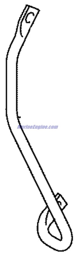 Evinrude Johnson OMC 5034963 - Throttle Drum Guard