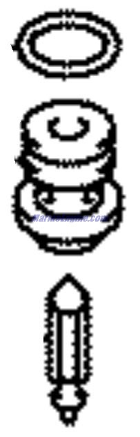 Evinrude Johnson OMC 5034968 - Needle Valve Assembly