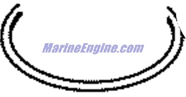 Evinrude Johnson OMC 5034969 - Throttle Body Gasket
