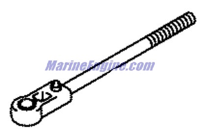 Evinrude Johnson OMC 5034970 - Throttle Rod Comp #1