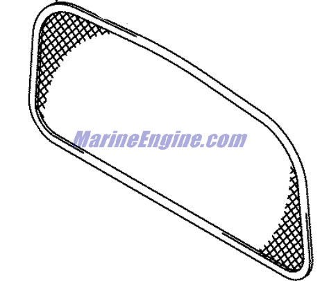 Evinrude Johnson OMC 5034971 - Flame Arrestor, Complete