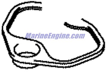 Evinrude Johnson OMC 5034980 - Exhaust Tube Seal
