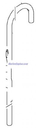 Evinrude Johnson OMC 5034992 - Fuel Hose (h)