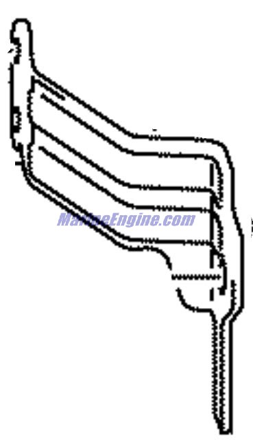 Evinrude Johnson OMC 5035001 - Fuel Cooler Bracket