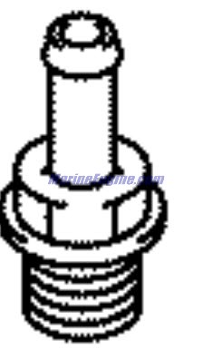 Evinrude Johnson OMC 5035017 - Union, Dlvy Pipe