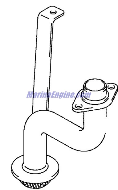 Evinrude Johnson OMC 5035022 - Gasket, Oil Gallery