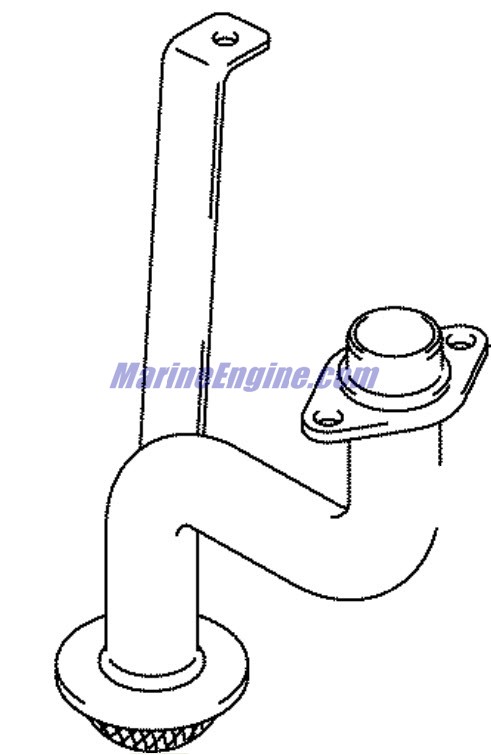 Evinrude Johnson OMC 5035024 - Oil Pump Strainer