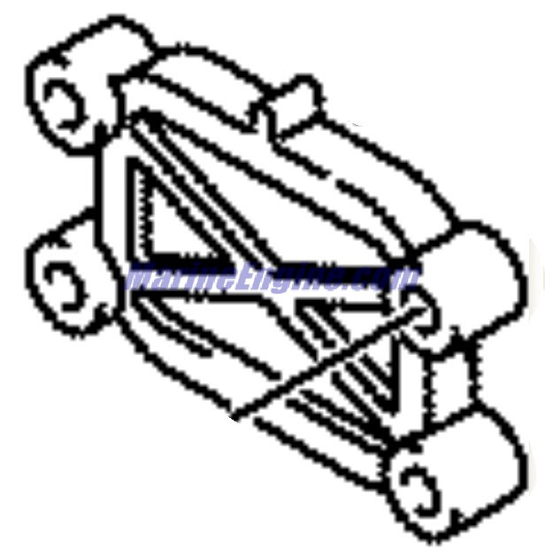 Evinrude Johnson OMC 5035025 - Oil Control Plate