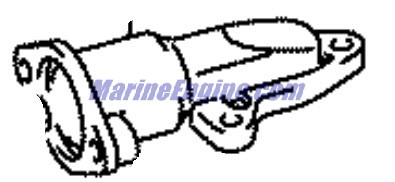 Evinrude Johnson OMC 5035047 - Water Outlet Pipe