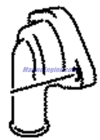 Evinrude Johnson OMC 5035052 - Thermostat Cover