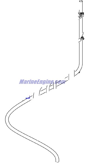 Evinrude Johnson OMC 5035053 - Water Hose