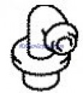 Evinrude Johnson OMC 5035056 - Valve, Pvc