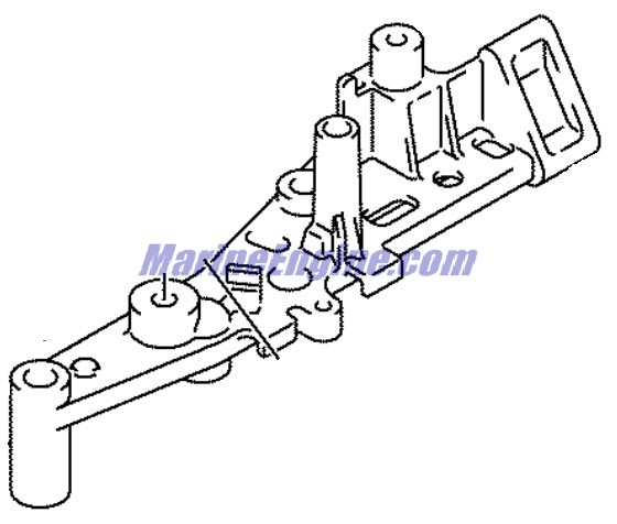 Evinrude Johnson OMC 5035059 - Throttle Lever Holder