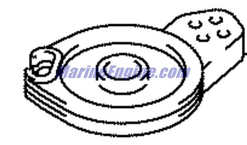 Evinrude Johnson OMC 5035061 - Throttle Drum