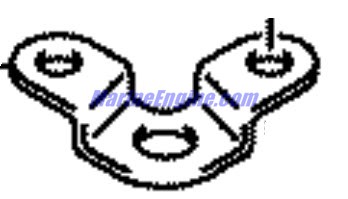 Evinrude Johnson OMC 5035069 - Shift Lever Plate