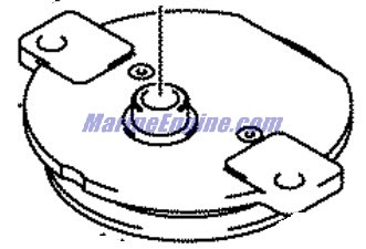 Evinrude Johnson OMC 5035075 - Shift Rod Guide Housing